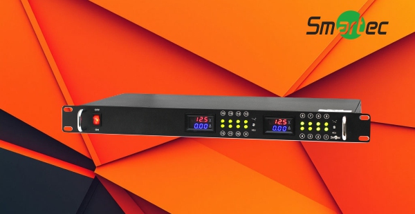 Новый стабилизированный блок питания RACK ST-PS120DRD-BK марки Smartec на 16 потребителей